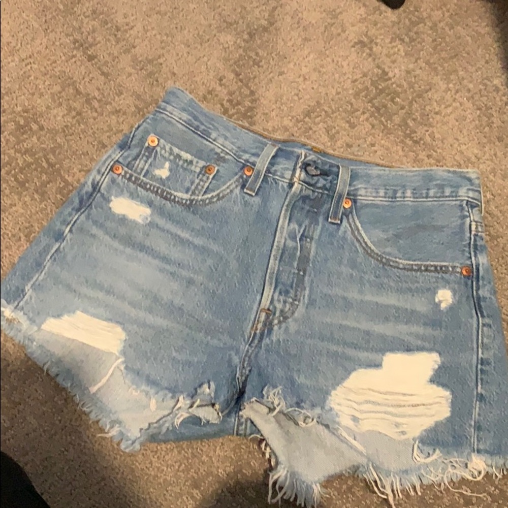 Levi jean shorts